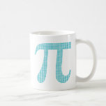 Teal Houndstooth Pi.png mugs