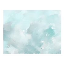 Teal hues postcards