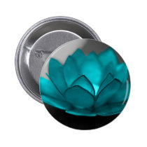 Teal Lotus buttons