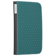 Teal Polka Dots 3rd Generation Kindle Case