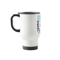 Teal & Purple Heart Ribbon Domestic Violence Mug