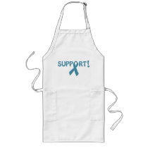Teal Ribbon Support! Aprons