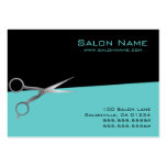 Teal Salon Business - Punch Cards business cards