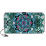 Teal Sequin Kaleidoscope Travelling Speaker