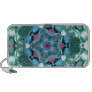 Teal Sequin Kaleidoscope Travelling Speaker