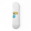Teal stop air pollution skateboards