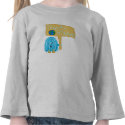 Teal stop air pollution t-shirts