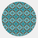 Teal Tile Stickers