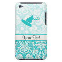 Teal Wakeboarder Case-Mate iPod Touch Case