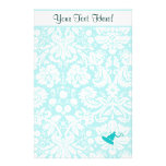 Teal Wakeboarder Stationery