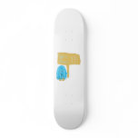 Teal wind power skateboards