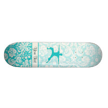 Teal Yoga Skateboards