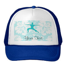 Teal Yoga Trucker Hat
