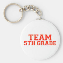 Team 5th Grade Key Chains
