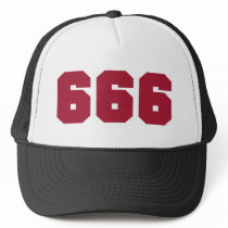 Team 666 hats