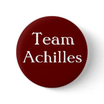 Team Achilles Badge Pinback Buttons