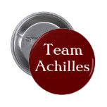Team Achilles Badge Pinback Buttons