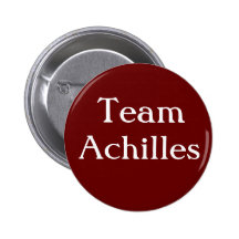 Team Achilles Badge Pinback Buttons