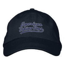 Team American Eskimo Dogs Embroidered Hat