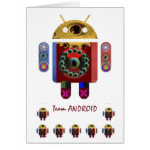 Team ANDROID : MerryChristmas HappyNewYear Greeting Card