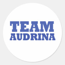 Team Audrina Stickers