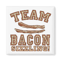 TEAM BACON is SIZZLING Tshirts, Mugs, Gifts Magnets