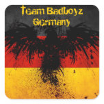 Team Badboyz Germany Grunge Sticker