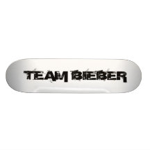 TEAM BIEBER SKATE BOARD