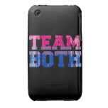 Team Both distressed.png iPhone 3 Case-Mate Cases