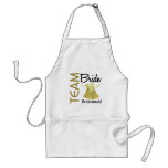 Team Bride 2 Bridesmaid aprons