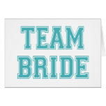 Team Bride Card