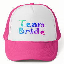 Team Bride (Colourful) Trucker Hat