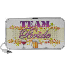 Team Bride Drinks Bridesmaids Wedding Bridal Party Speaker System
