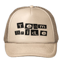 Team Bride Mesh Hats