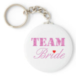Team Bride Theme keychains