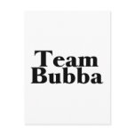 Team Bubba postcards
