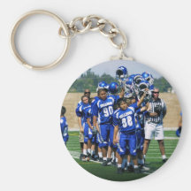 Team Button Keychain
