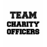 Team Charity Officers t-shirts