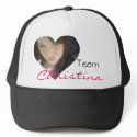 Team Christina hats