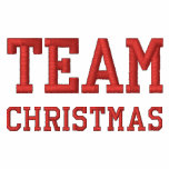 TEAM CHRISTMAS embroidered shirts