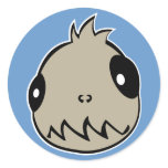 Team Chupacabra Round Stickers