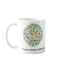 Team Colorblind Coffee Mug
