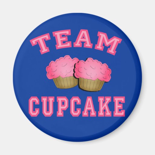 Team Cupcake Tshirts, Hoodies, Mugs, Gifts Fridge Magnet