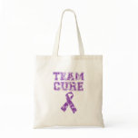 Team Cure (Purple) Tote Bag