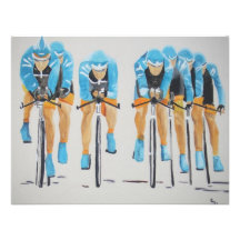 team cycle race personalized invites