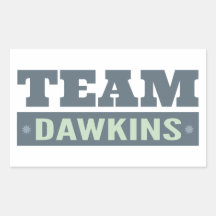 Team Dawkins Stickers
