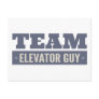 Team Elevator Guy Post Cards