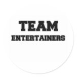 Team Entertainers stickers
