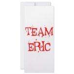 Team Eric Rack Card Template