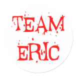 Team Eric Round Sticker